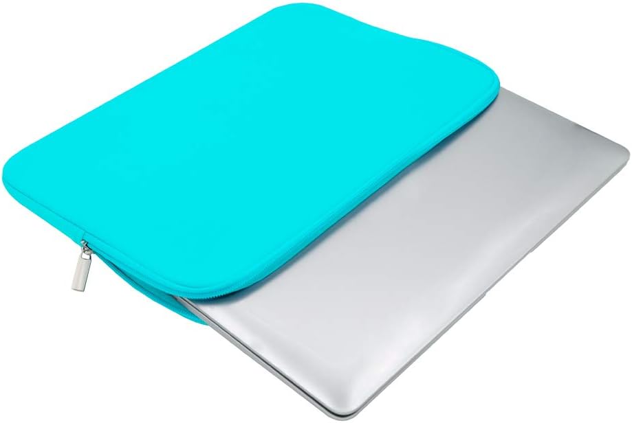 RAINYEAR 14 Inch Laptop Sleeve Protective Case Soft Lining Padded Carrying Bag Compatible with 15" Macbook Air M2 M3 M4 M5 14" Notebook Computer Ultrabook Chromebook(Blue,Upgraded Version) - Image 5