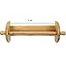Greenco Wall Mount Paper Towel Holder, Made with Premium Bamboo Wood, Fits of Paper Towels, Space Saver for Kitchens & Bathrooms, Paper Towel Holder Wall Mount