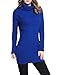 Rocorose Women's Turtleneck Sweater Long Sleeve Slim Fit Solid Pullovers