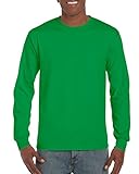 Gildan Ultra Cotton 6 Oz. Long-Sleeve T-Shirt (G240)- Irish Green,X-Large