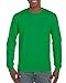 Gildan Ultra Cotton 6 Oz. Long-Sleeve T-Shirt (G240)- Irish Green,Large