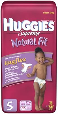 huggies supreme natural fit