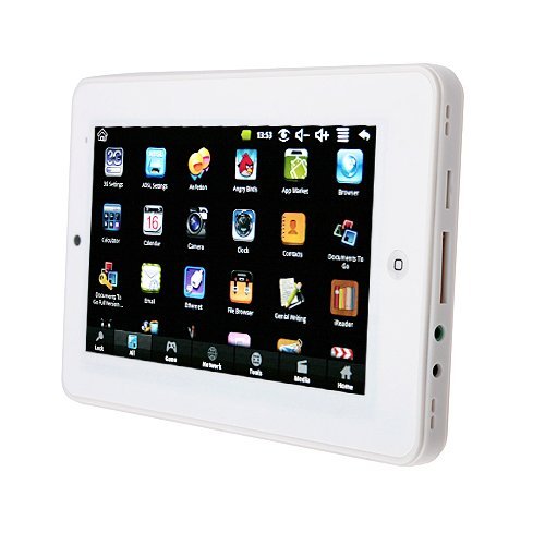 Black 7" Android 2.2 Tablet WIFI+3G multi touch zoom in & out