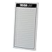 Home Advantage To Do List Note Pad 4 inches x 8 inches with Magnet (50 Sheets Per Pad) (White)