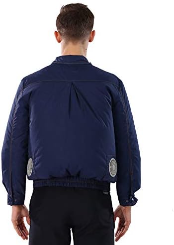 日本全国 送料無料 男性用冷却ファンジャケット エアコン 作業服 高温の屋外作業のための夏の釣り旅行キャンプと自転車 Xxxxl