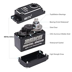 BETU 35Kg Brushless Servo, HV 8.4V High Torque and