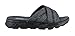 Skechers Performance Women's On The Go 400 Blissful Slide Flip Flop, Black/Gray, 9 M US