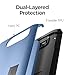 Spigen Tough Armor Galaxy S7 Edge Case with Kickstand and Extreme Heavy Duty Protection and Air Cushion Technology for Galaxy S7 Edge - Blue Coral