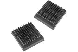 BBQ-AID 2-Pack Wire Grill Brush Replacement Heads, Grill Cleaning Bristle Brush - Screwdriver Included, for 2024 Model Grill Brush and Scraper. No Scratch Cleaning for Any Grill: Char Broil & Ceramic