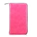 G4 Case, LG G4 Case, Cellularvilla LG G4 Wallet Bag Case, Premium Pu Leather Flip [7 Card Slots] Pocket Case, [Zipper Wallet] with Hard Soft [Magnetic Detachable] Back Cover for LG G4 (Pink)