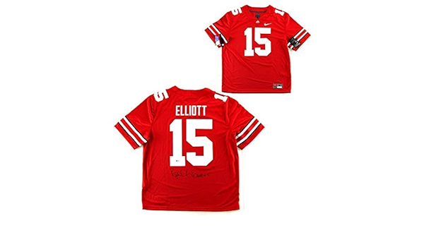 ezekiel elliott autographed jersey