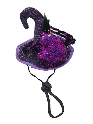 Ahugehome-Halloween-Smal-Medium-Large-Pet-Cat-Dog-Witch-Hat-Headband-Costume-Clothes-Party