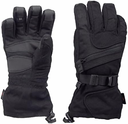 Outdoor children's ski gloves for men and women-finger full warm padded waterproof winter gloves,XXS,C