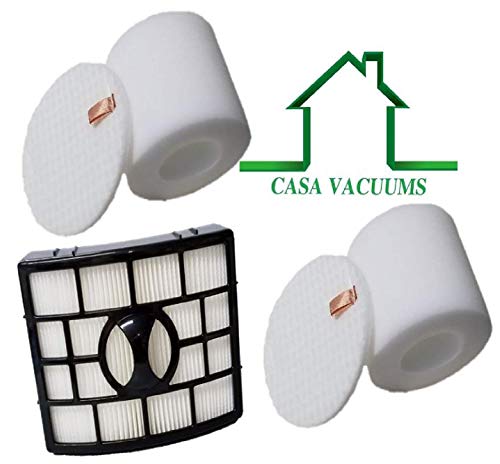Shark Rotator Powered Lift-Away 2 + 1 Filter Kit - TruePet - Deluxe - APEX DuoClean - 1 HEPA + 2 Foam + 2 Felt NV650 NV651 NV652 NV750 NV751 NV752 NV765 NV831 NV835 AX950 AX951 AX952 XFF650 XHF650 - Thumbnail 4