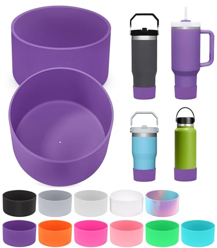 Silicone water bottle boot for Stanley Quencher cups