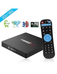 T95Z Max Android 7.1 TV Box, ROM de 2GB 16GB ROM Amlogic S912 Procesador de 64 bits, 2.4GHz   correa dual WiFi Bluetooth 4.0 1000 LAN Enternet 4K H.265