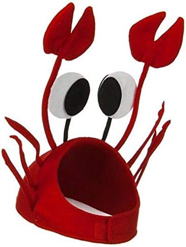 Gorro De Hélice Con Diseño De Cangrejo – Sombrero Divertido Para Fiestas, Carnaval Y Cosplay – Accesorio Original Para Adultos – Regalo De Cumpleaños Y Eventos Temáticos
