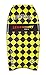 Heat Sealed Legendary Pro X Bodyboard Hard Slick Printed (Checkers, 33'')