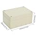LeMotech Waterproof Dustproof IP65 ABS Plastic Junction Box Universal Electric Project Enclosure Pale Gray 3.9 x 2.7 x 2 inch (100 x 68 x 50 mm)