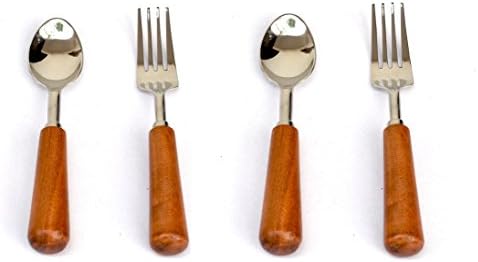 Krafts Cart Designer 2Pc Spoons &amp; 2 Forks Set, Dinning Table Companion With Crockery CHRISTMAS SPECIAL