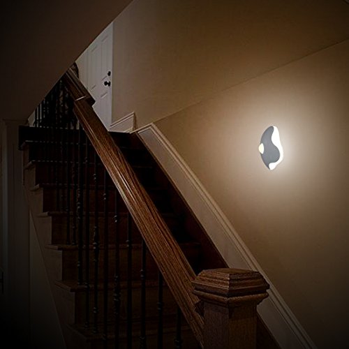 image for Yaufey Motion Sensor Night Light Built-in Lithium Battery Powered Rech