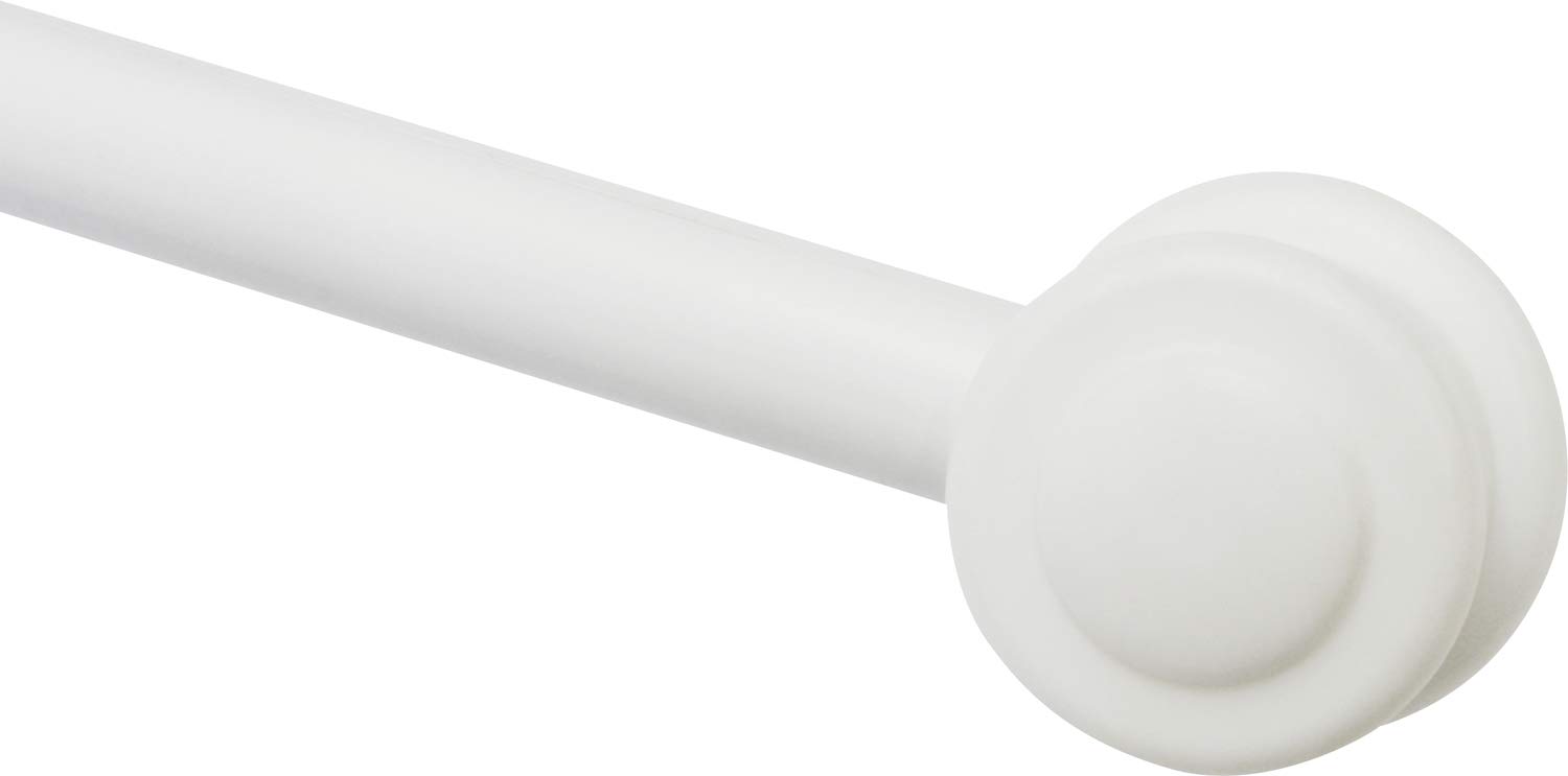 Gardinia Nevada Curtain Rod 12 mm Diameter 120 cm Steel White