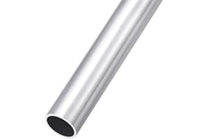 METALLIXITY 6063 Aluminum Tube (22mm OD x 19mm ID x 300mm L), Aluminum Round Tubing - for Home Furnishing, Machinery, DIY Handicraft