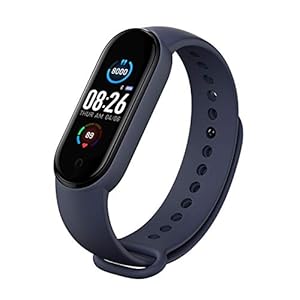 M5 Smart Horloge Fitness Tracker Voor Mannen En Vrouwen Hartslagmeter Stappenteller Calorie Teller IP67 Waterdichte…