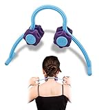 Self Massage Tools Roller for Neck and Shoulders by Dr. Necky - Trigger Point Massager for Tension Relief - Therapeutic Myofascial Release