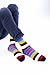 socks n socks-Men's 5-pair Luxury Cotton Striped Cool Dress Socks Gift Box