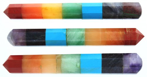 Chakra Faceted Massage Wands