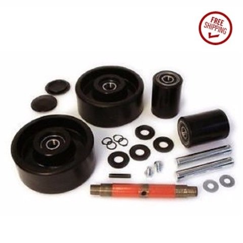 Jet 'J'' Models Pallet Jack Wheel Kit (Complete) (Includes All Parts Shown)