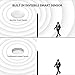 Warm White LED Ceiling Wall Surface Mount Microwave Motion Activated Smart LED Light Fixture 180 LED 1000Lumens Multi-Functions for Residential Commercial and Industrial Lighting Applications