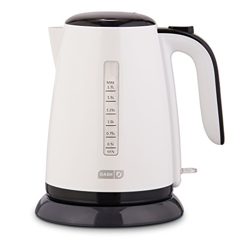 Dash DEZK003WH Easy Electric Kettle + Water Heater with Rapid Boil
