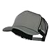 Summer Foam Mesh Trucker Cap - Grey Black