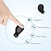 Letscom True Wireless Earbuds, Bluetooth 5.0 Headphones, IPX5 Waterproof Workout Sports Earphones for Running, Mini Headphones with HD Stereo Sound, Built-in Mic, Charging Case, 36 Hrs Playtime
