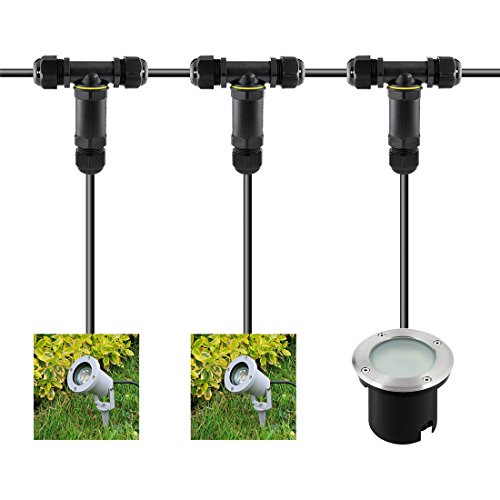 SSC-LUXon® wCable Set mit 3 x Verbindungsmuffen T-Stück IP68 Wasserdicht 5-polig - Verbindungsboxen T-Form - Kabel Ø 4… – Bild 6