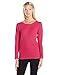 Duofold womens Crew Thermal Underwear Top, Berry Delight, Medium US