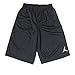 Boys Nike Air Jordan Mesh Athletic Shorts (Extra Large, Black)