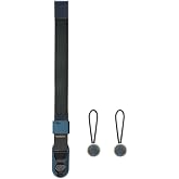 Peak Design Cuff Camera Wrist Strap, Compatible with DSLR, Compact and Point-and-Shoot Cameras, Low Profile, Quick Release