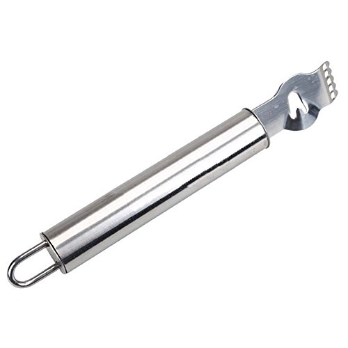 C-Pioneer Stainless Steel Lemon Orange Zester Citrus Grater Grips Lime Zest Peeling Tool - Thumbnail 4