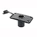 Scotty #0244-BK Flush Deck Mount with Rain Cap