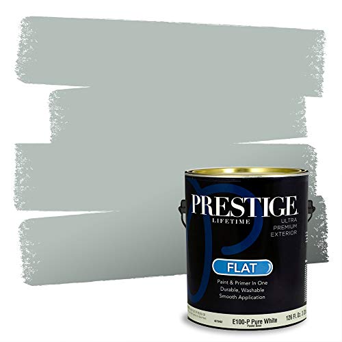 PRESTIGE Paints Exterior Paint and Primer In One, 1-Gallon, Flat, Comparable Ma…