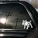 English Bull Terrier truck car vinyl decal Small