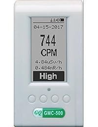 GQ gmc 500 + Plus contador Geiger detector de radiación Beta Gamma Nuclear Dosímetro Sensor Dual De Rayos X