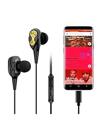 Auriculares tipo C, USB C Hi Fi estéreo, auriculares digitales a prueba de sudor con micrófono, compatible con  Pixel 2 2XL, Samsung Note 8, S8, S8 +  S9, S9 +, Essential PH 1, iPad, MacBook Pro