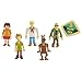 Scooby Doo! Collectible Figures (Fred, Velma, Shaggy, Scooby, and Zombie), 2.5 Inches