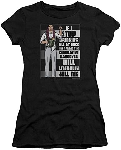 Juniors: Archer- Killer Hangover (Premium) Juniors (Slim) T-Shirt Size XXL