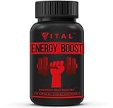 Energy Booster Test Booster - Formulated to Increase T-Levels & Energy - 9 Powerful Ingredients Including Tribulus, Fenugreek, Yohimbe, Maca & Tongkat Ali, 90 Veggie Caps