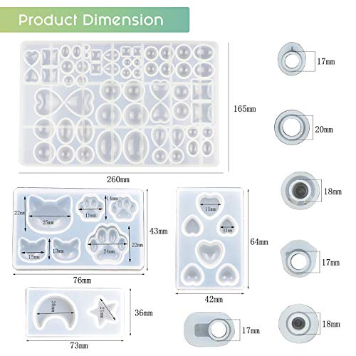 3 Silicone+LETS+RESIN+Cabochons+Jewelry